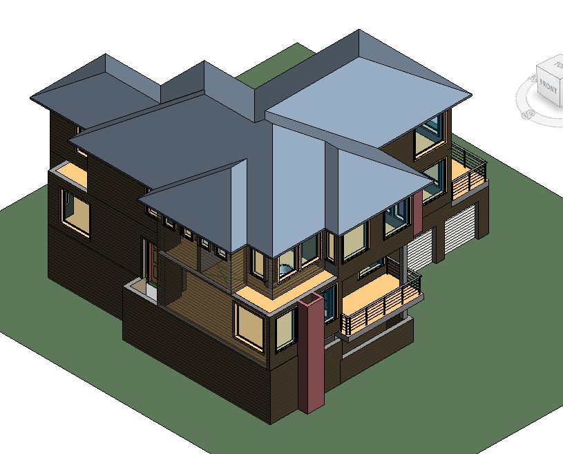Peter Evanof House Revit Model