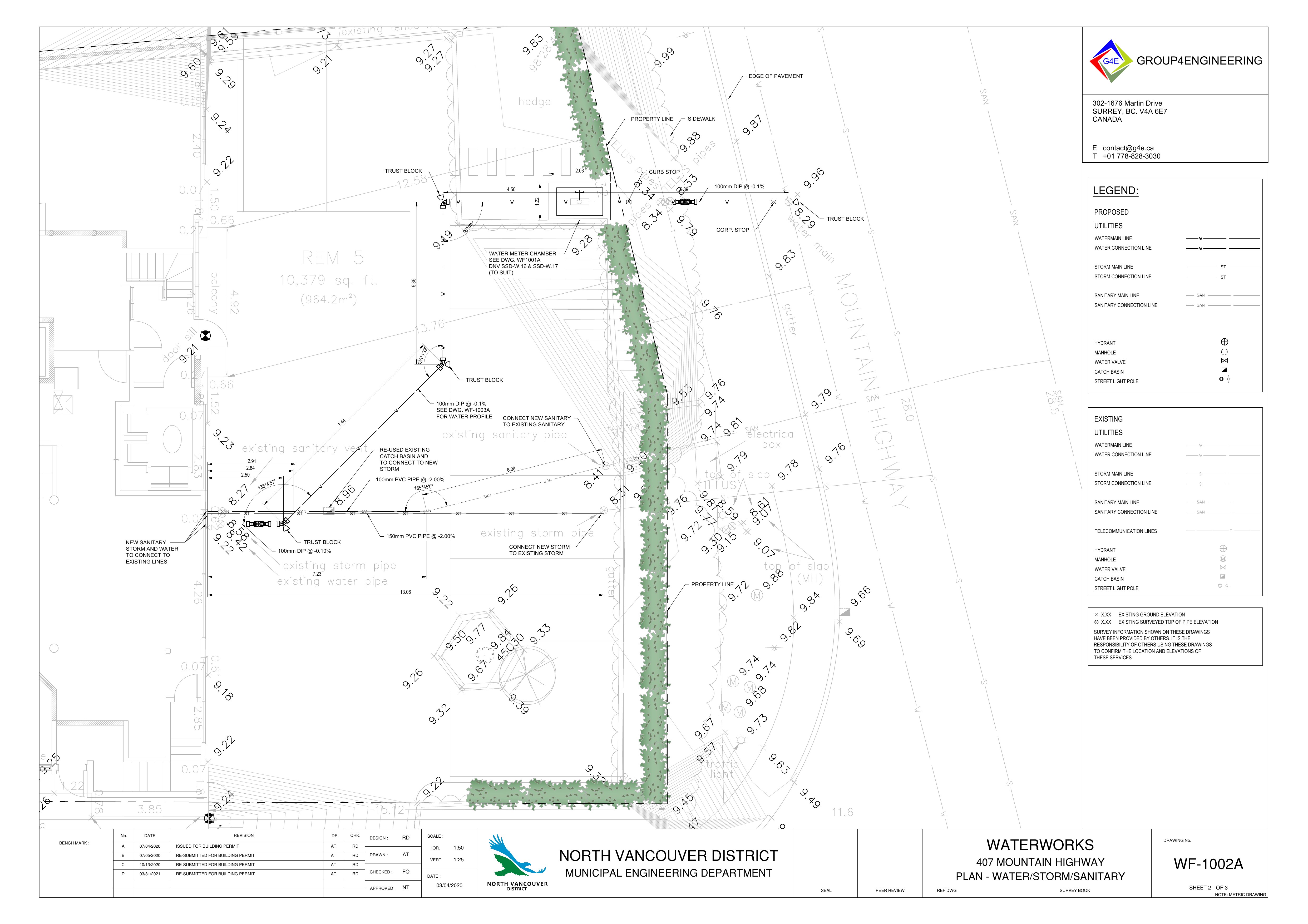 Water Storm Sanitary Plan